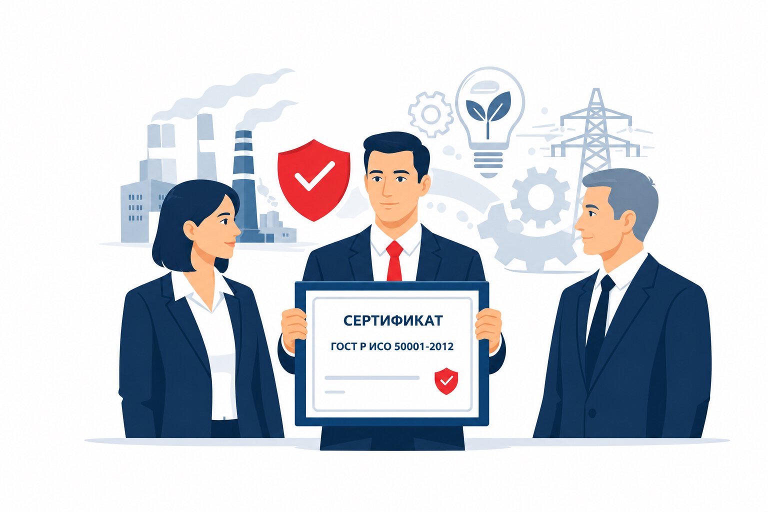Оформление сертификата ГОСТ Р ИСО 50001-2012 в Биробиджане и по всей Еврейской автономной области