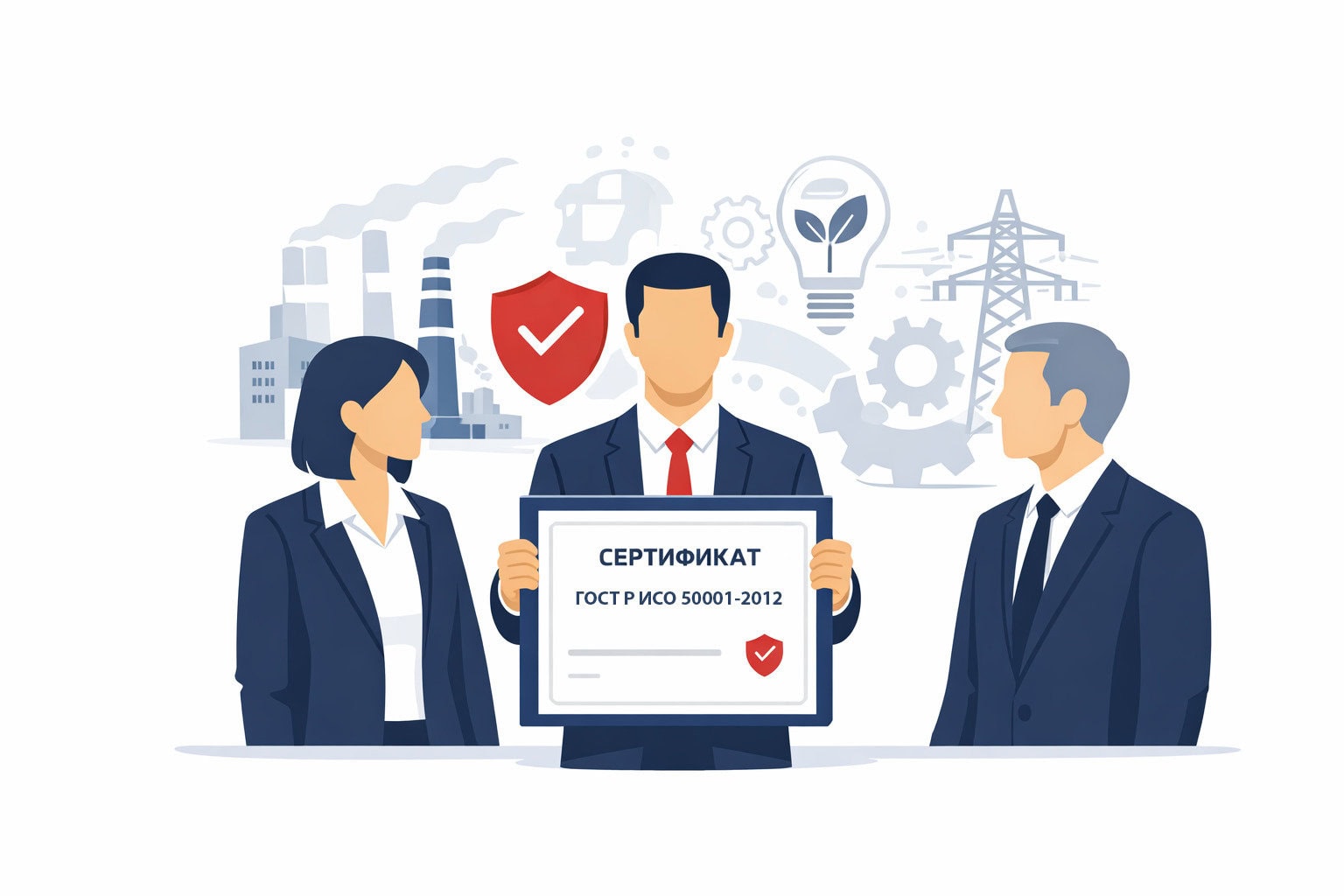 Оформление сертификата ГОСТ Р ИСО 50001-2012 в Биробиджане и по всей Еврейской автономной области