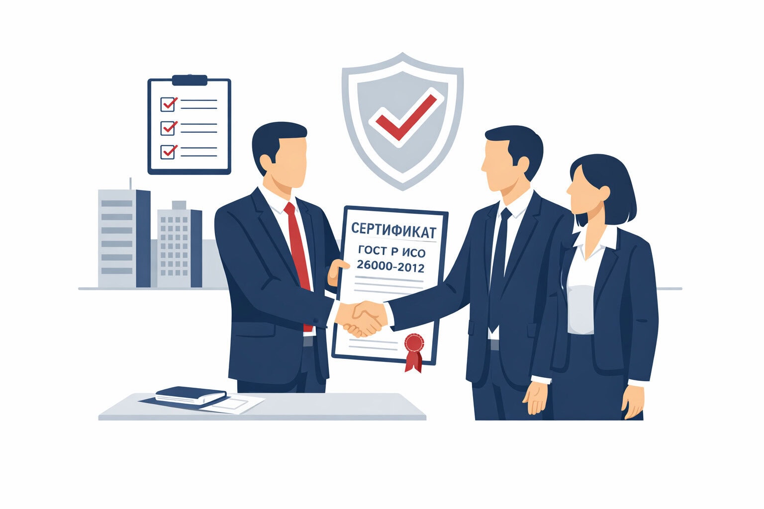 Порядок оформления сертификата ГОСТ Р ИСО 26000-2012 в Биробиджане